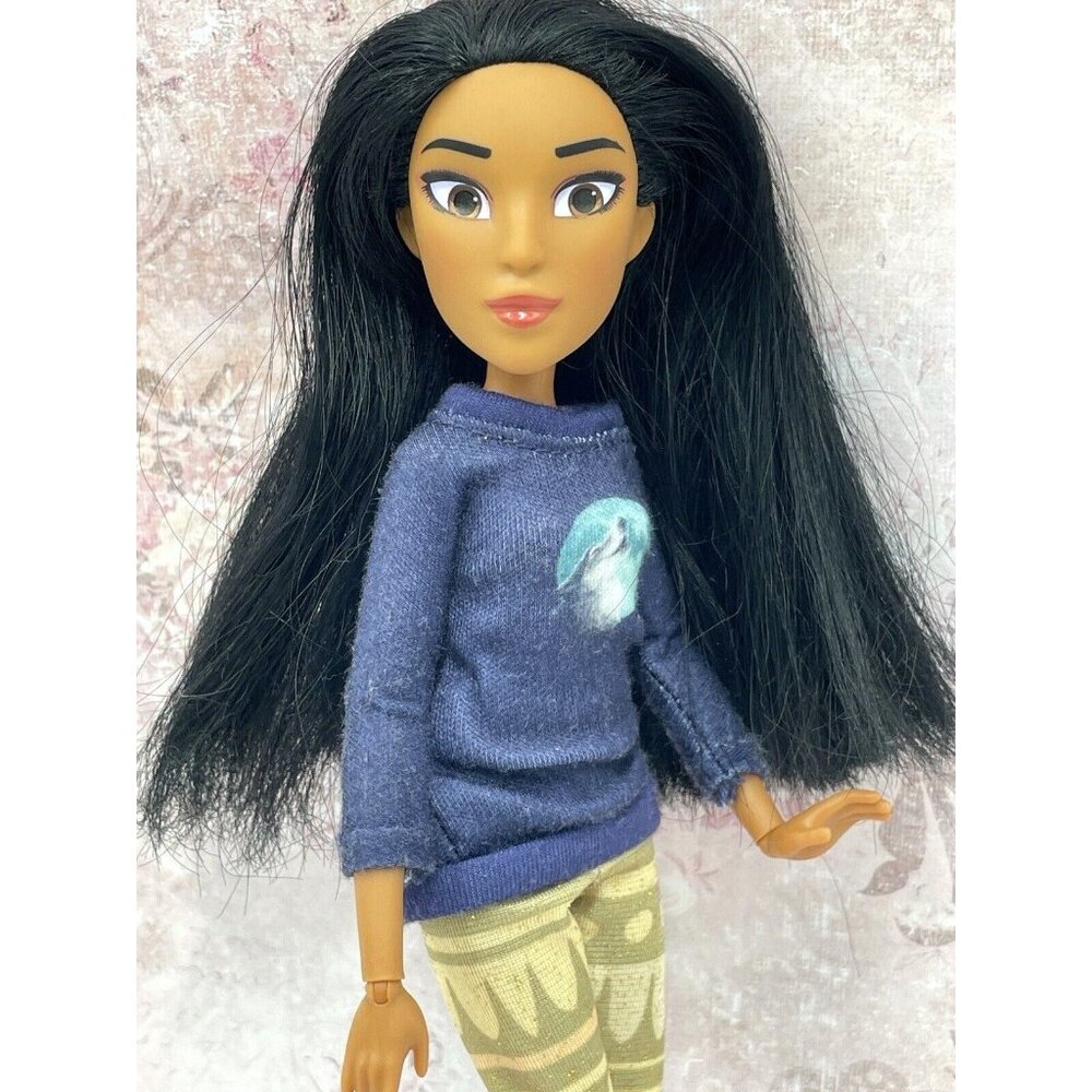 Disney Comfy Princess Ralph Breaks The Internet Movie Doll POCAHONTAS - Picture 3 of 12